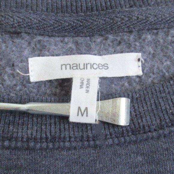 MAURICES Sweatshirt Size Medium Crew Neck Pullover - Picture 10 of 10